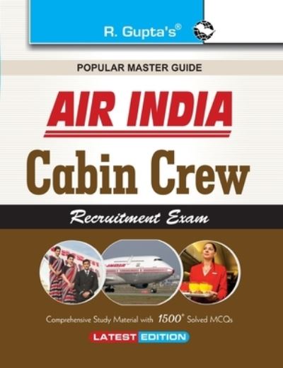 Air India Cabin Crew Exam Guide - Rph Editorial Board - Książki - RAMESH PUBLISHING HOUSE - 9788178127491 - 1 października 2020