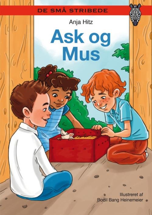 Cover for Anja Hitz · De små stribede: Kommas læsestart: Ask og Mus - niveau 1 (Hardcover Book) [1e uitgave] [Hardback] (2014)