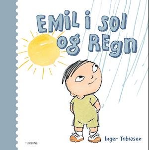 Cover for Inger Tobiasen · Emil i sol og regn (Kartonbuch) [1. Ausgabe] (2021)