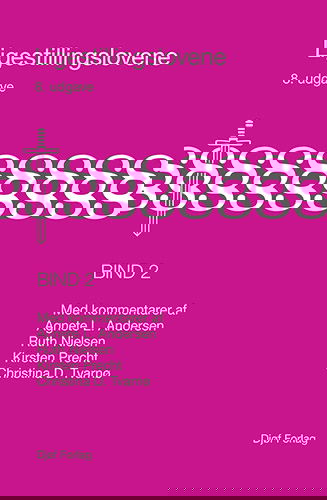 Cover for Christina D. Tvarnø, Ruth Nielsen, Kirsten Precht, Agnete L. Andersen · Ligestillingslovene bind 2 (Hardcover Book) [8th edition] (2023)