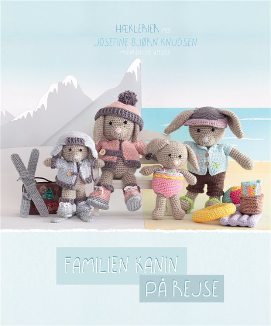Cover for Josefine Bjørn Knudsen · Familien Kanin på rejse (Hardcover Book) [1. Painos] (2020)
