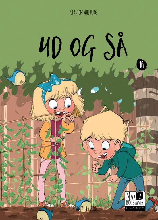 Cover for Kirsten Ahlburg · Max 2: Ud og så (Hardcover Book) [1. Painos] (2018)