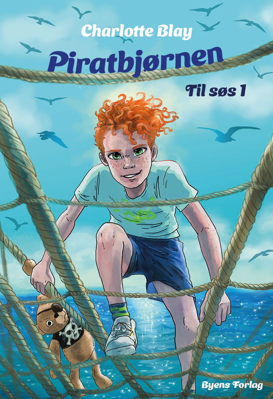 Cover for Charlotte Blay · Til søs: Piratbjørnen (Sewn Spine Book) (2024)