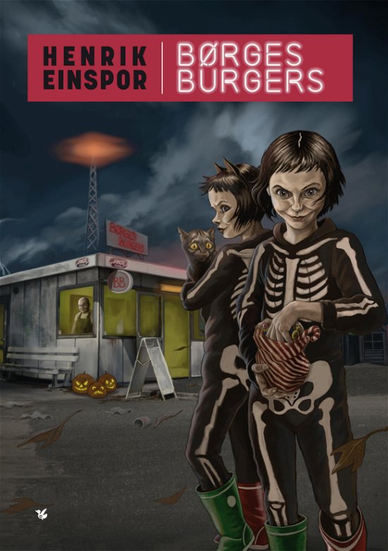 Cover for Henrik Einspor · Børges burgers (Innbunden bok) [1. utgave] (2019)