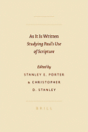 Cover for Christopher D. Stanley · As It is Written (Society of Biblical Literature Symposium Series) (Hardcover Book) (2009)