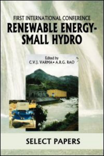 Cover for Matesh Ed. Varma · Renewable Energy - Small Hydro (Innbunden bok) (1997)
