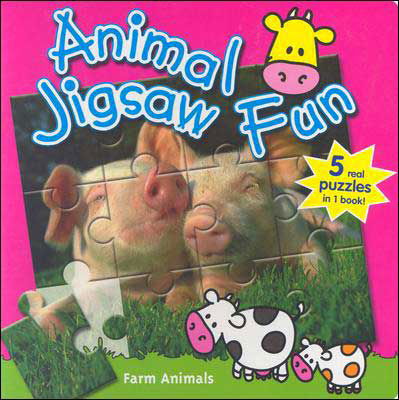 Cover for Yoyo Books · Farm Animals: Animal Jigsaw Fun (Board book) (2012)