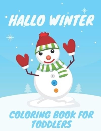 Cover for Luk&amp;Ada Team · Hallo Winter Coloring Book for Kids (Book) (2022)