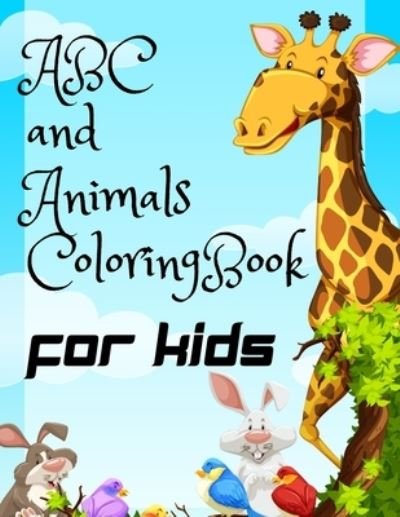 Cover for Rida Aid · ABC and Animals Coloring Book for kids (Pocketbok) (2021)