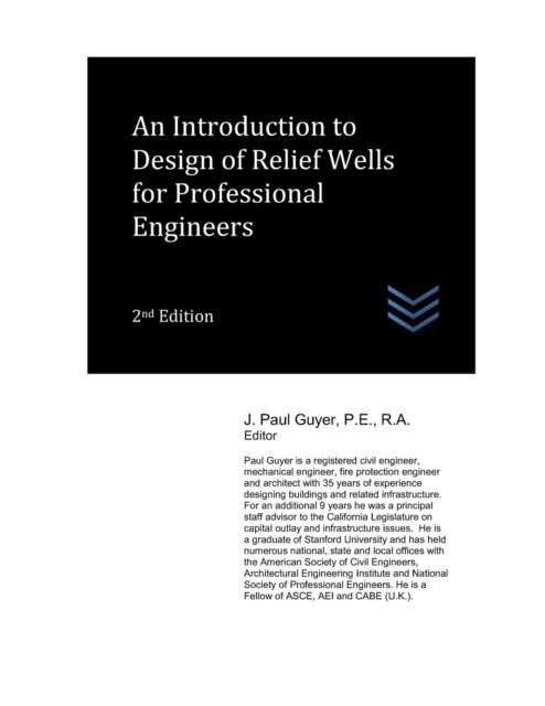 Cover for J Paul Guyer · An Introduction to Design of Relief Wells for Professional Engineers - Geotechnical Engineering (Paperback Book) (2022)