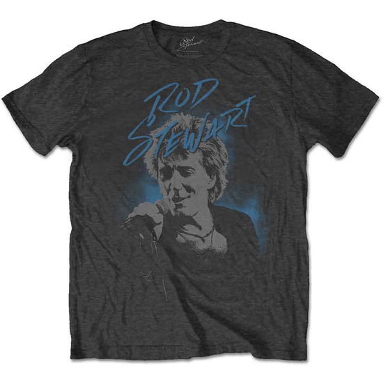 Cover for Rod Stewart · Rod Stewart Unisex T-Shirt: Scribble Photo (T-shirt)