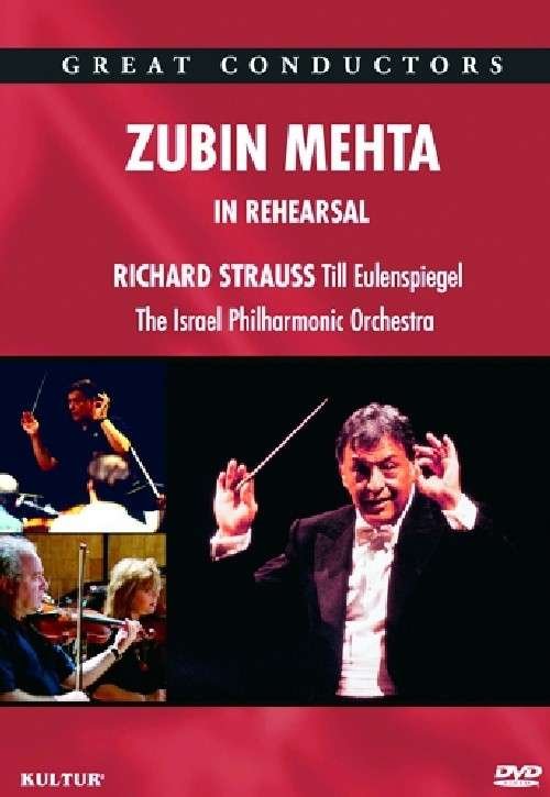 Cover for Zubin Mehta · In Rehearsal (DVD) (2011)