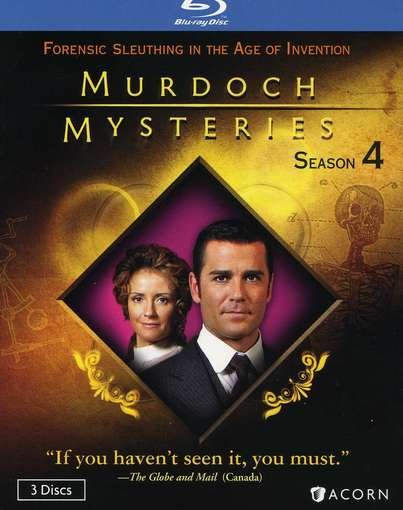 Cover for Murdoch Mysteries Season 4 (Blu-ray) (2012)