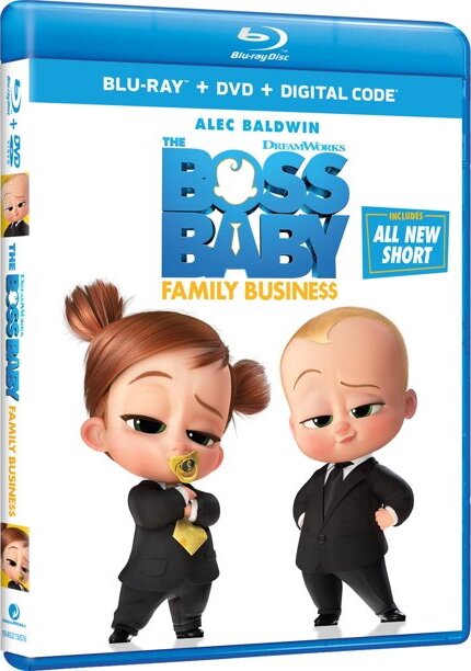 Cover for Boss Baby: Family Business (Blu-Ray) (2021)