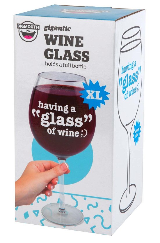 Cover for Merchandising · Big Mouth: Having A Glass Wine Glass (Bicchiere) (Leksaker)