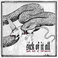 Last Act of Defiance - Sick of It All - Musiikki - POP - 0803343198492 - perjantai 29. marraskuuta 2019