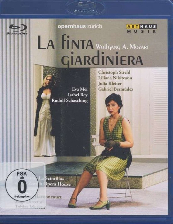 Cover for Nikolaus Harnoncourt · Mozartla Finta Giardiniera (Blu-ray) (2013)