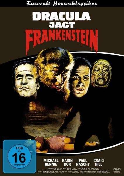 Dracula Jagt Frankenstein - Rennie,michael / Dor,karin - Films - DYNASTY FILM - 0807297127492 - 12 april 2013