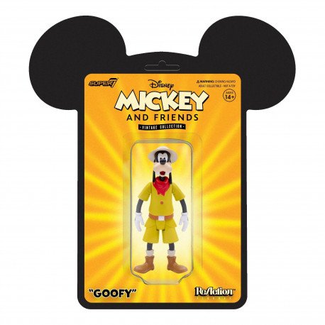 Disney Reaction Figures - Vintage Collection Wave 1 - Goofy - Disney - Merchandise - SUPER 7 - 0840049811492 - 29. marts 2022