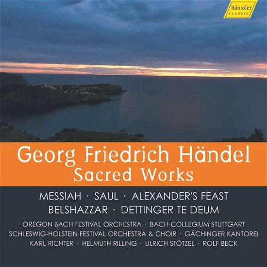 Handel, Sacred Works - Richter, Karl / Helmuth Rilling - Musiikki - HANSSLER - 0881488200492 - perjantai 6. marraskuuta 2020