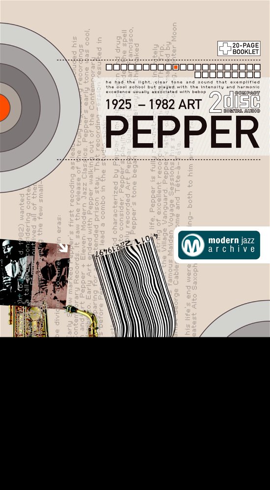 Cover for Art Pepper · Art Pepper - Chili Pepper (CD)