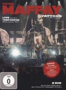 Cover for Peter Maffay · Tattoos-live (DVD) (2010)
