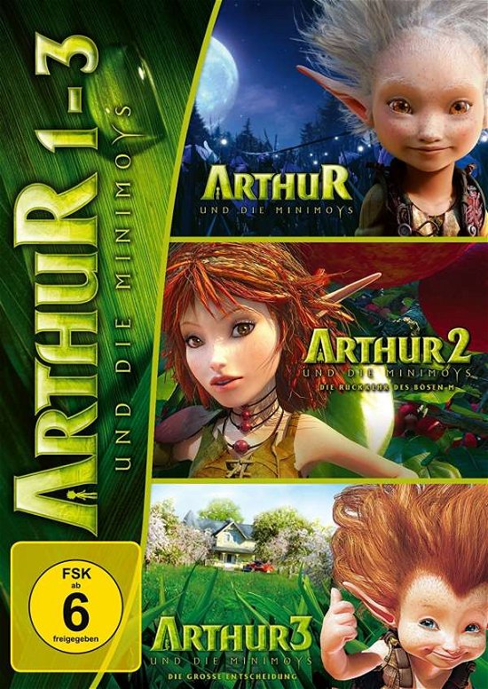 Cover for Arthur Und Die Minimoys 1-3 (DVD) (2017)