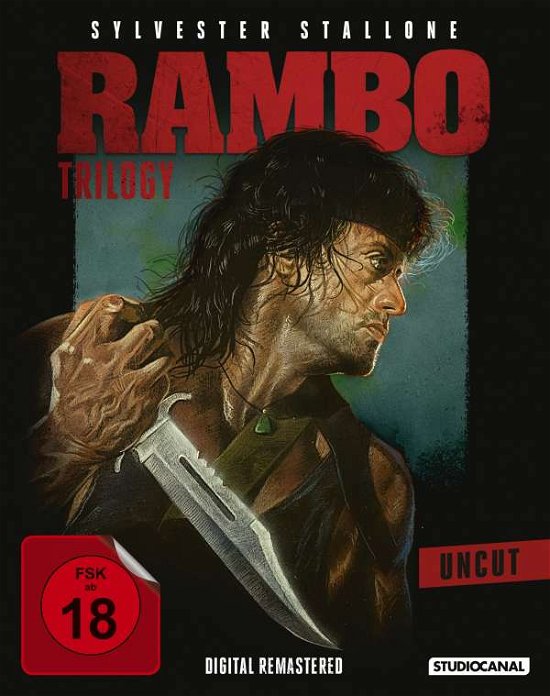 Uncut - Br Box Rambo Trilogy - Merchandise - STUDIO CANAL - 4006680089492 - 8. november 2018
