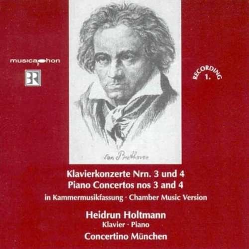 Cover for Beethoven / Holtmann · Piano Concertos No 3 (CD) (2006)