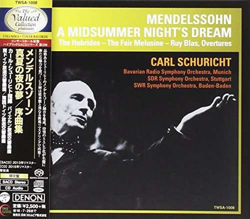 Cover for Carl Schuricht · Mendelssohn: A Midsummer Night's Dream (CD) [Japan Import edition] (2022)
