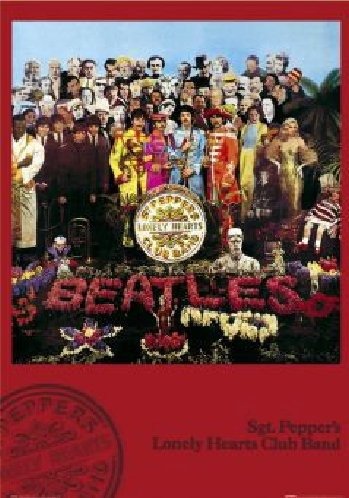Cover for Großes Poster · THE BEATLES - Poster Sgt Pepper (91.5x61) (Leketøy) (2019)
