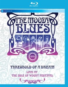 Cover for The Moody Blues · Threshold of a Dream - Live at the Isle of Wight Festival 1970 (Blu-ray) (2016)
