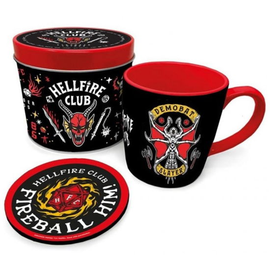 Cover for Stranger Things · STRANGER THINGS - Hellfire Club - Mug &amp; coaster in (Legetøj)