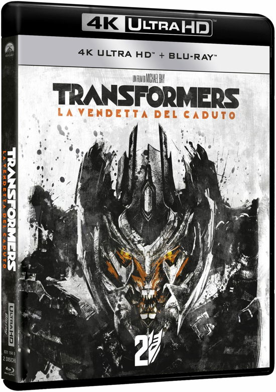 Cover for Transformers · La Vendetta Del Caduto (Blu-Ray 4K Ultra Hd+Blu-Ray) (Blu-Ray) (2017)