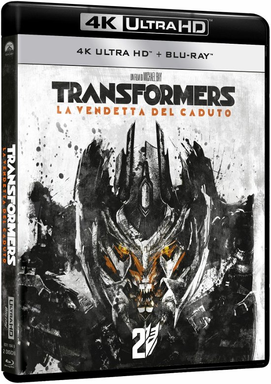 Cover for Transformers · La Vendetta Del Caduto (Blu-Ray 4K Ultra Hd+Blu-Ray) (Blu-ray) (2017)