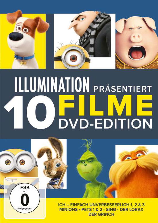 Illumination 10 Filme Dvd-edition - Keine Informationen - Elokuva -  - 5053083221492 - torstai 22. lokakuuta 2020