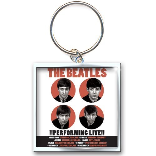 The Beatles Keychain: 1962 Performing Live (Photo-print) - The Beatles - Merchandise - Apple Corps - Accessories - 5055295332492 - 