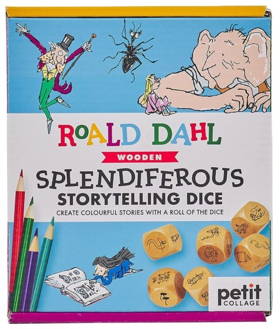 Cover for Petit Collage · Roald Dahl Splendiferous Storytelling Dice (MERCH) (2020)