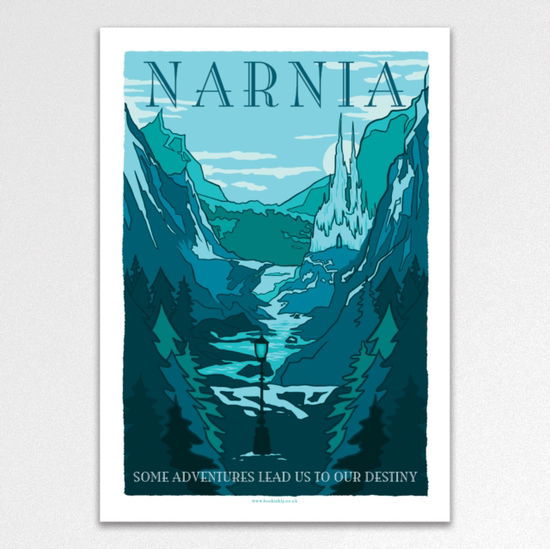 Cover for Narnia Vintage Travel Poster A3 Art Print (MERCH) (2024)