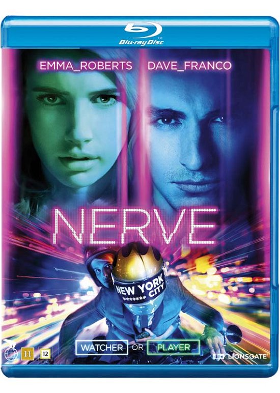 Cover for Emma Roberts / Dave Franco · Nerve (Blu-ray) (2017)
