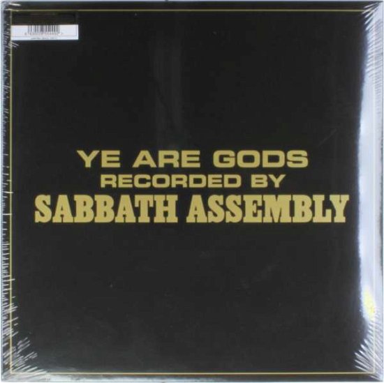 Cover for Sabbath Assembly · Ye Are Gods (Gold) (LP) [Coloured edition]