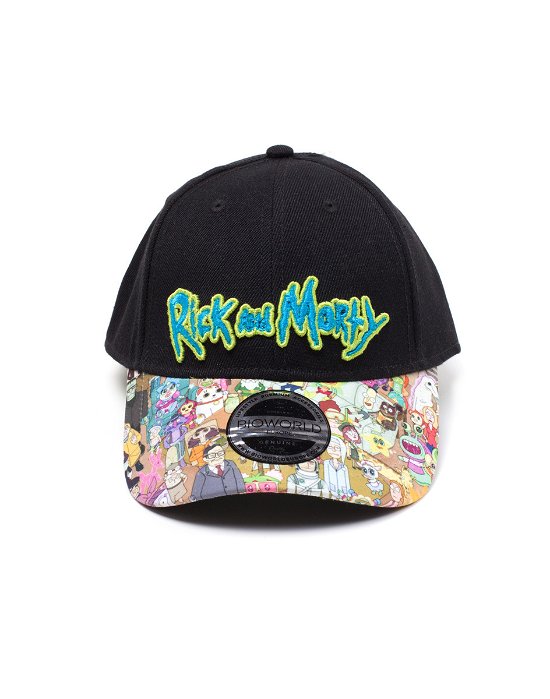Rick and Morty - Sublimated Print Curved Bill Cap (BA326420RMT) - Bioworld Europe - Produtos -  - 8718526086492 - 
