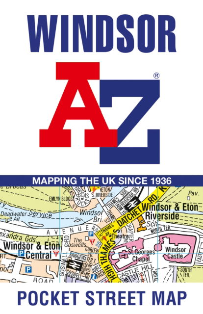 Cover for A-Z Maps · Windsor A-Z Pocket Street Map (Kartor) (2023)