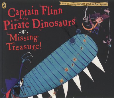 Captain Flinn and the Pirate Dinosaurs: Missing Treasure! - Giles Andreae - Książki - Penguin Random House Children's UK - 9780141500492 - 5 czerwca 2008