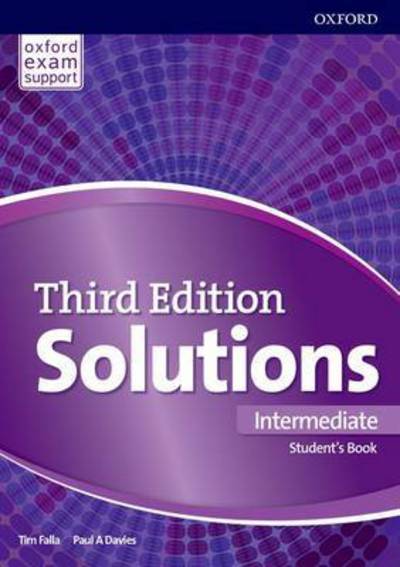 Cover for Paul Davies · Solutions: Intermediate: Student's Book: Leading the way to success - Solutions (Taschenbuch) [3 Revised edition] (2017)