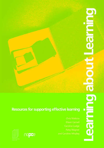 Cover for Carnell, Eileen (Institute of Education, University of London) · Learning about Learning: Resources for Supporting Effective Learning (Paperback Book) (2000)