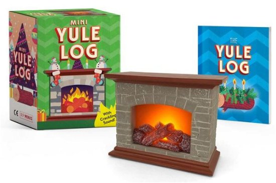 Cover for Running Press · Mini Yule Log: With crackling sound! (Book) (2020)