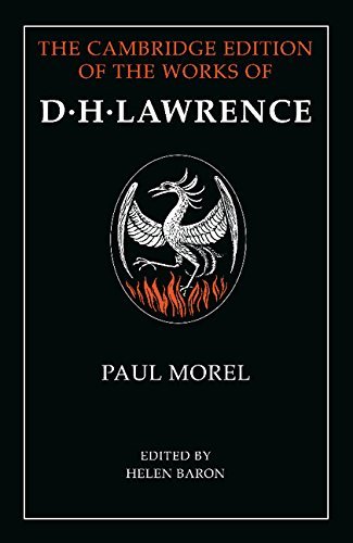 Cover for D. H. Lawrence · Paul Morel - The Cambridge Edition of the Works of D. H. Lawrence (Pocketbok) (2014)