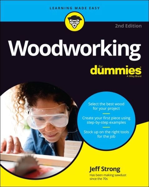 Cover for Jeff Strong · Woodworking For Dummies (Taschenbuch) (2023)