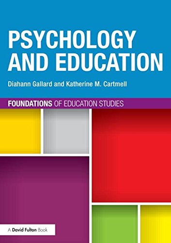 Cover for Gallard, Diahann (Liverpool John Moores University, UK) · Psychology and Education - Foundations of Education Studies (Paperback Book) (2014)